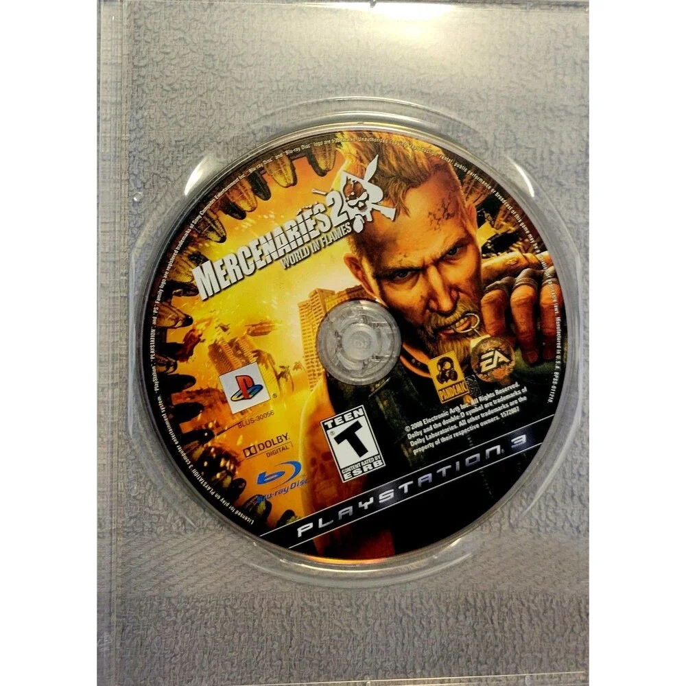 Mercenaries 2: World in Flames (Sony PlayStation 3 PS3 DISC ONLY!! FAST SHIPPING